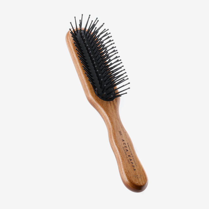 ACCA KAPPA Classic Rectangular Brush - Pom Pins