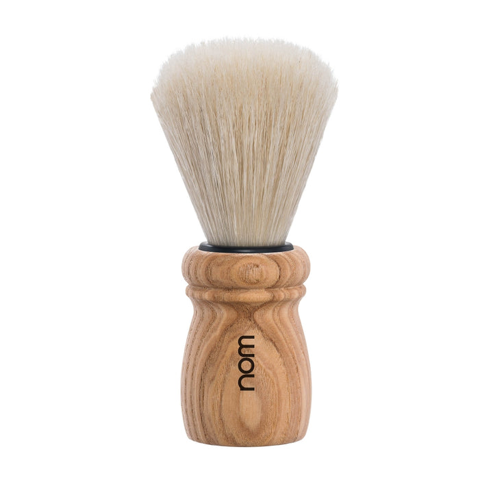 nom ALFRED Natural Bristle Shaving Brush  in Pure Ash