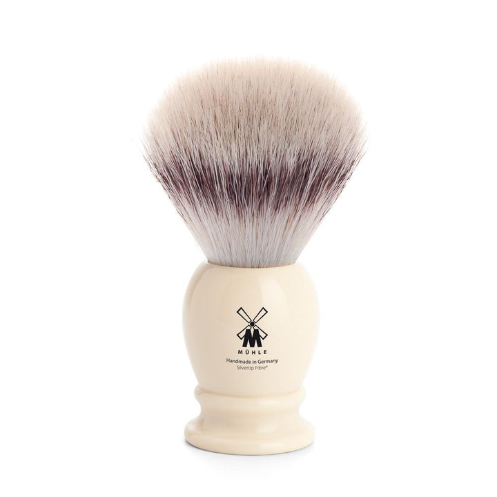 MÜHLE Classic Large Faux Ivory Silvertip Fiber Shaving Brush